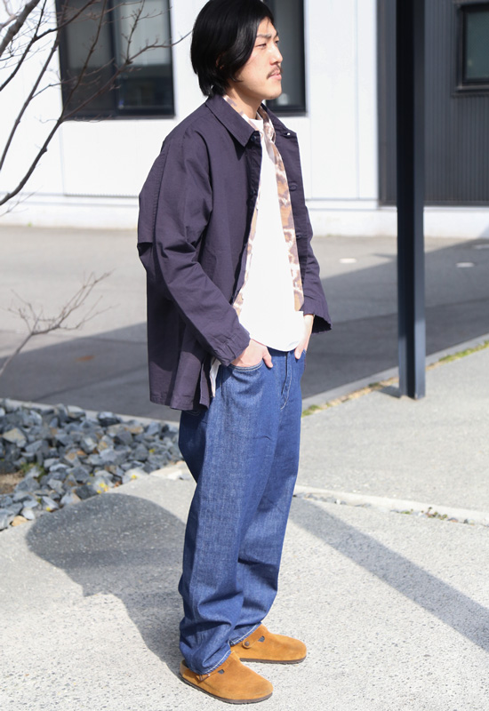 F.W.U JACKET＋DENIM PANTS コーディネート