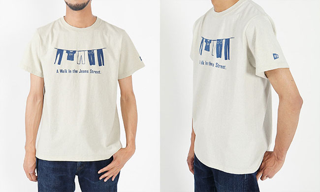 吊り編み丸胴Tシャツ