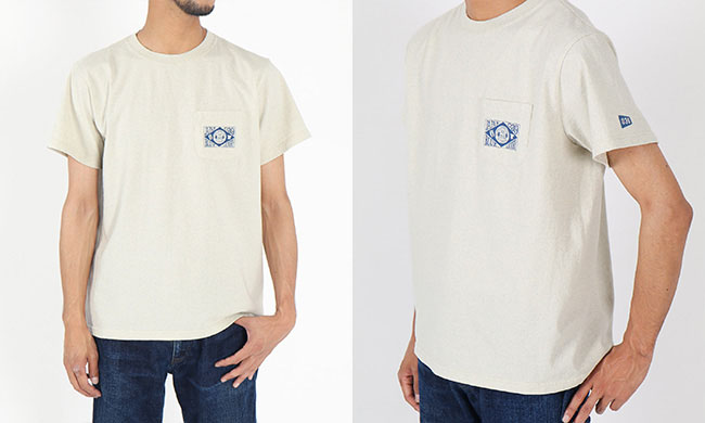 吊り編み丸胴Tシャツ