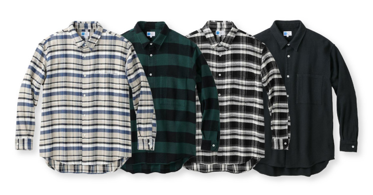 2022秋冬新作 Flannel Shirt