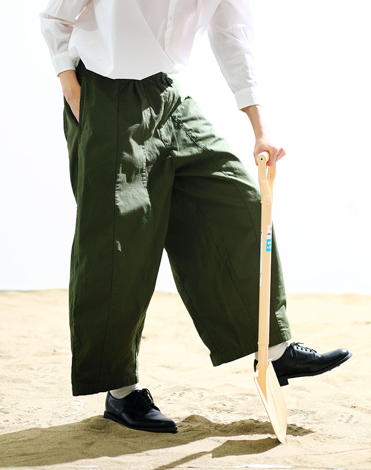 SSETTO CLASSIC COLLECTION vol.2 コーディネート no.5 Parachute Pants