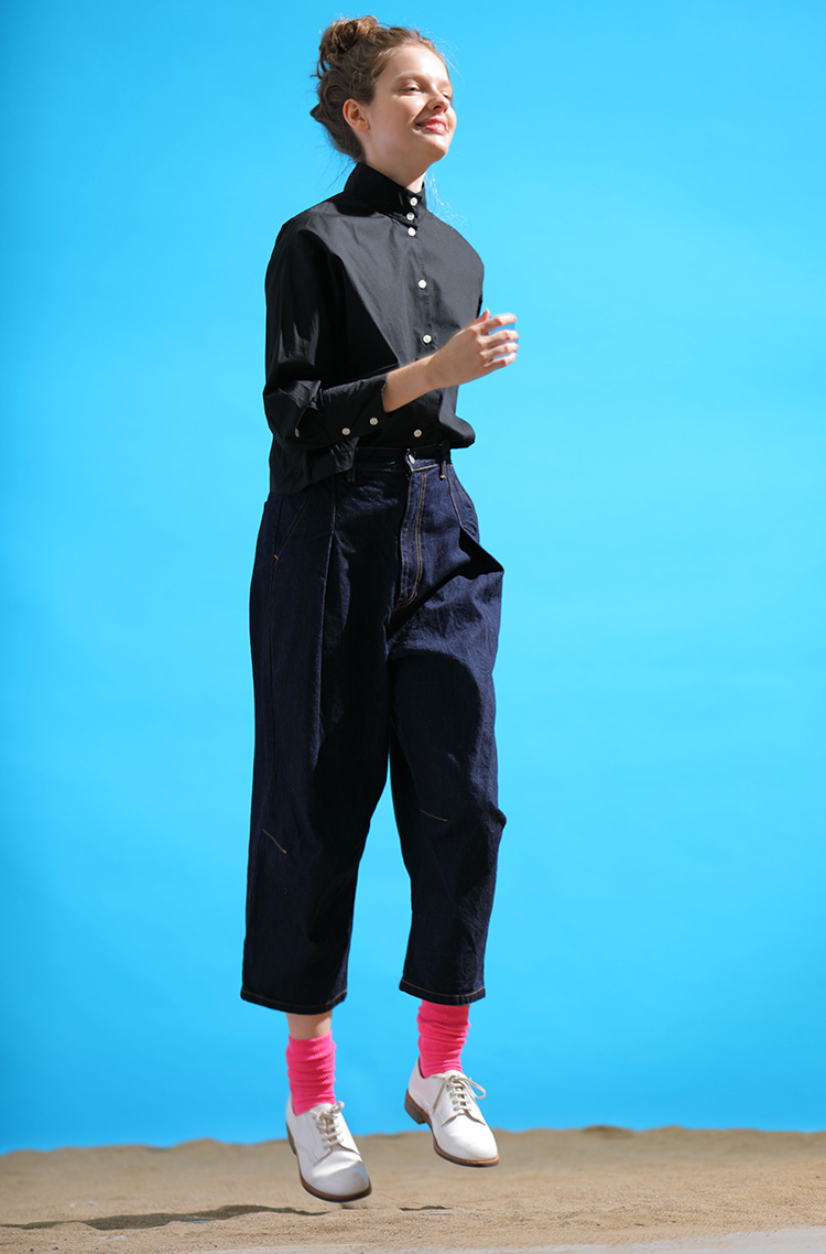 SETTO CLASSIC COLLECTION vol.2 コーディネート no.6 Okkake ShirtとNaja Pants