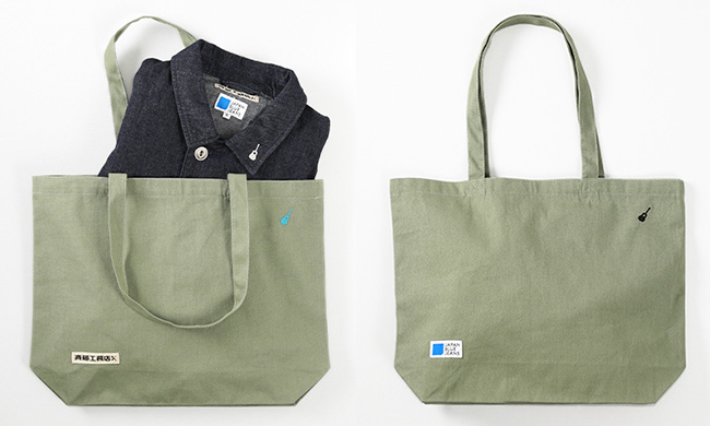 斉藤工務店×JAPAN BLUE JEANS コラボ ノベルティ トートバッグ