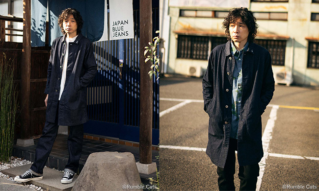 斉藤和義 斉藤工務店×JAPAN BLUE JEANS コラボ コート