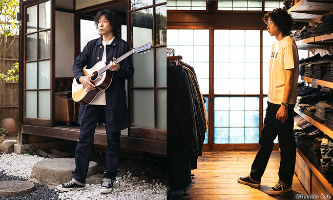 斉藤和義 斉藤工務店×JAPAN BLUE JEANS コラボ ジーンズ
