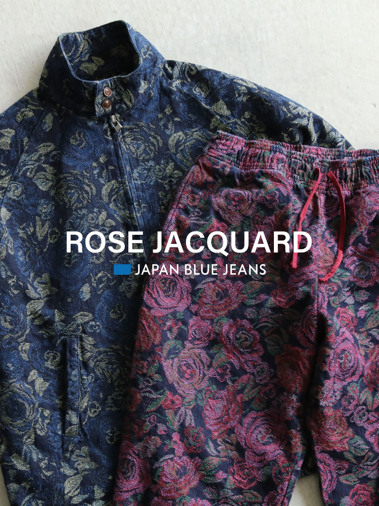 JAPAN BLUE JEANS ROSE JACQUARD SP版