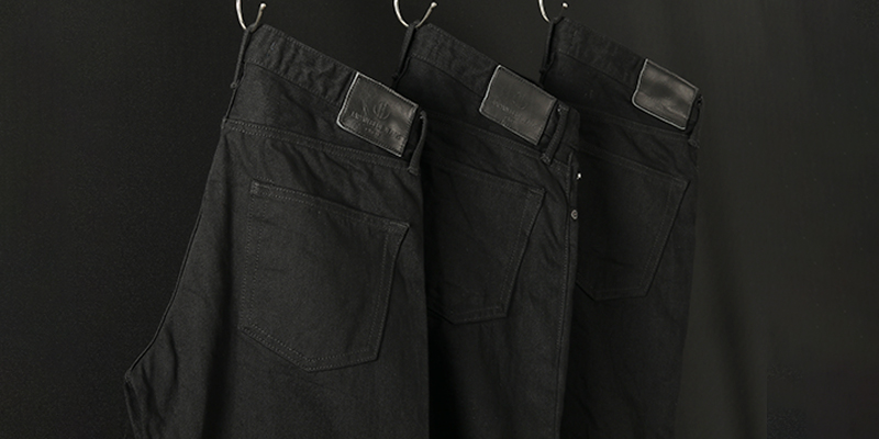 BLACK SELVEDGE JEANS img