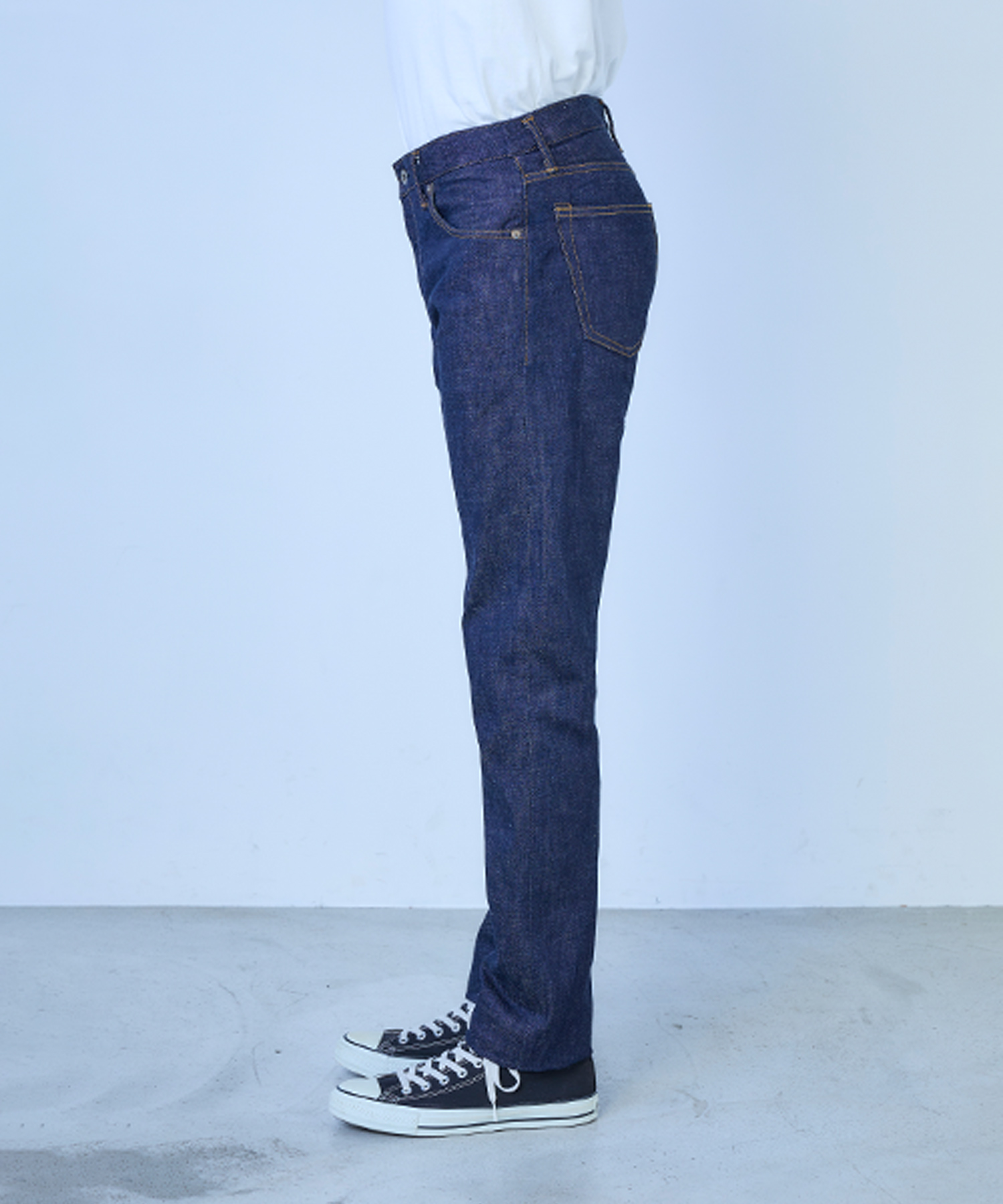 BLACK SELVEDGE JEANS STRAIGHT img02