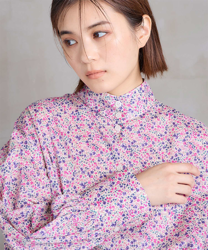 SETTO LIBERTY BS OKKAKE SHIRT着用イメージ01