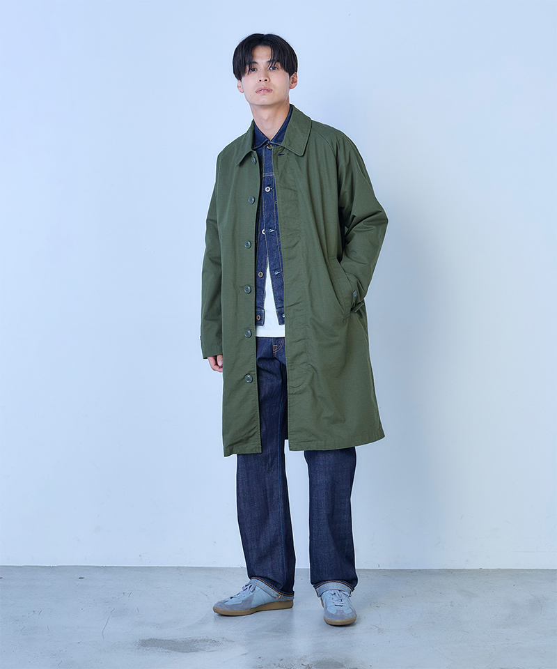 JAPAN BLUE JEANS MilitaryCollection リップストップ 着用イメージ01