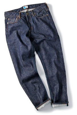 JAPAN BLUE JEANS 13oz Denim wide Tapered　DGY 着用イメージ