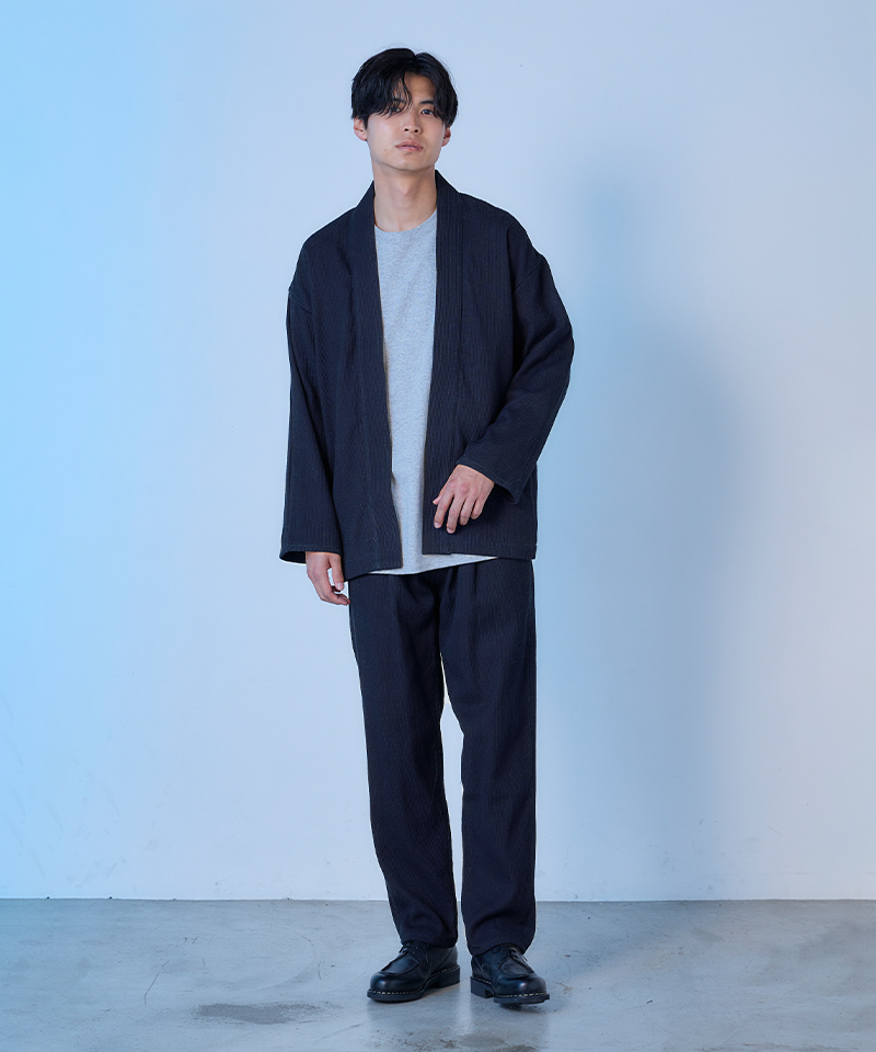 JAPAN BLUE JEANS 13oz Denim shirt　ID 着用イメージ02