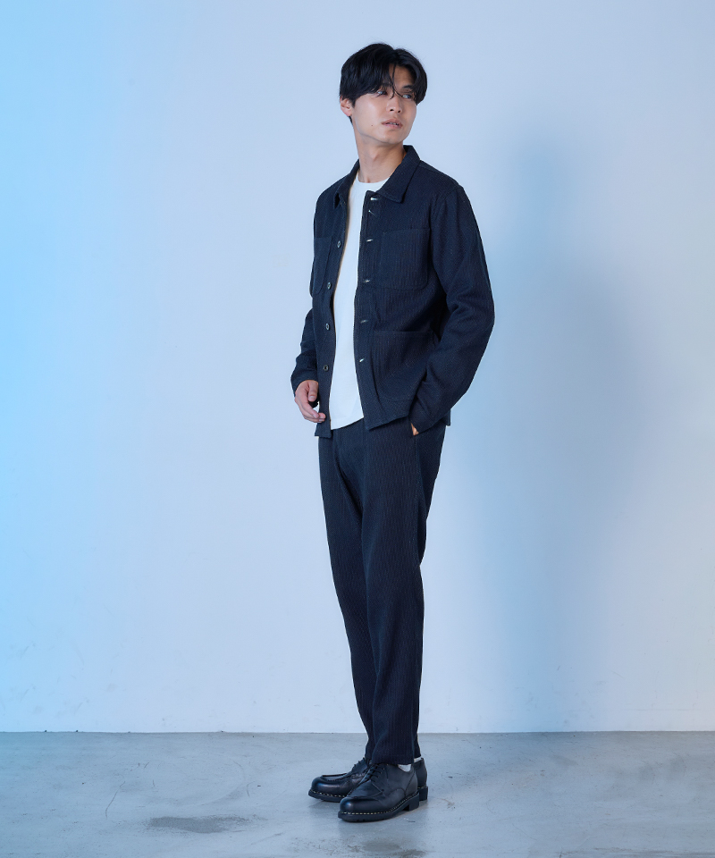 JAPAN BLUE JEANS 13oz Denim shirt　ID 着用イメージ02