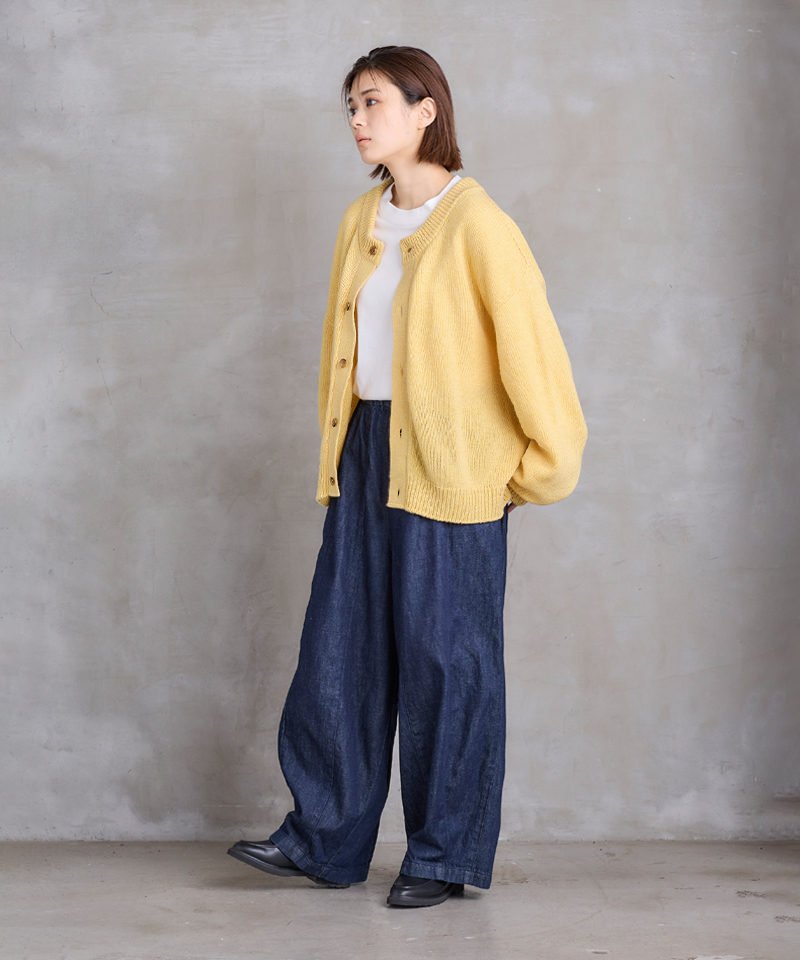 SETTO 23AW KNIT CARDIGAN 着用イメージ01