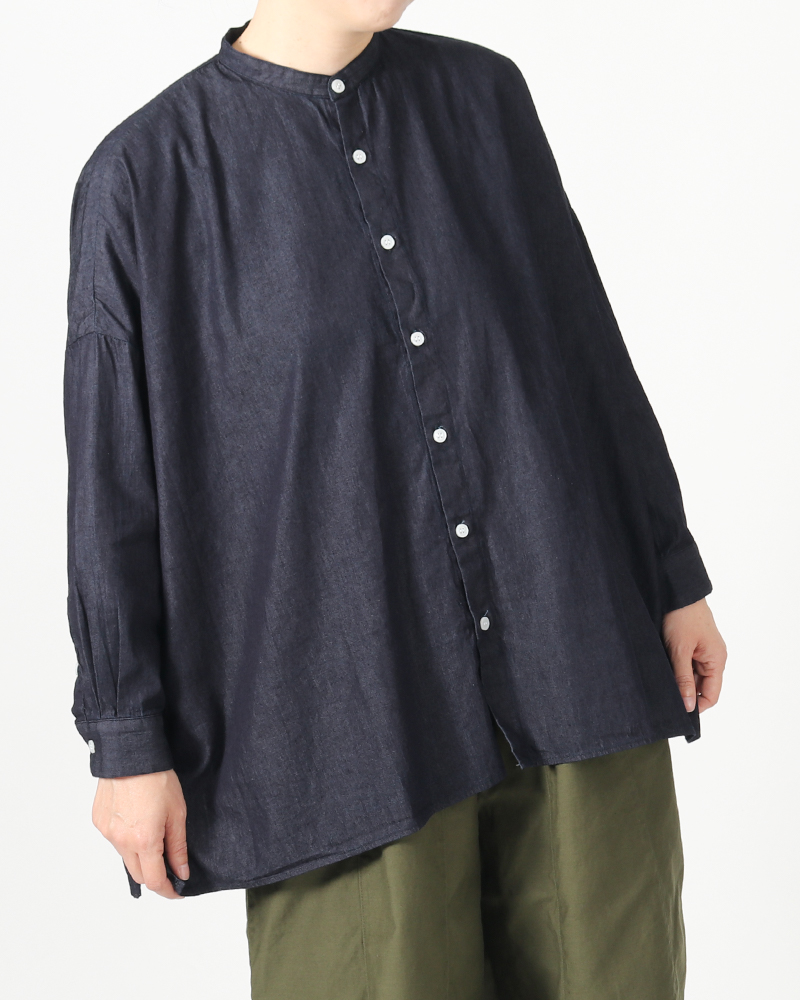 SETTO 23AW DENIM FARMS SHIRT 着用イメージ01