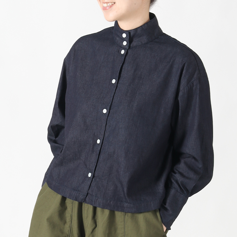 SETTO 23AW DENIM SHIRT FABRIC2