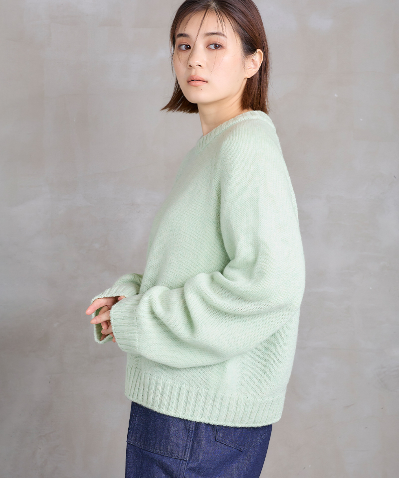 SETTO 23AW KNIT SWEATER 着用イメージ02