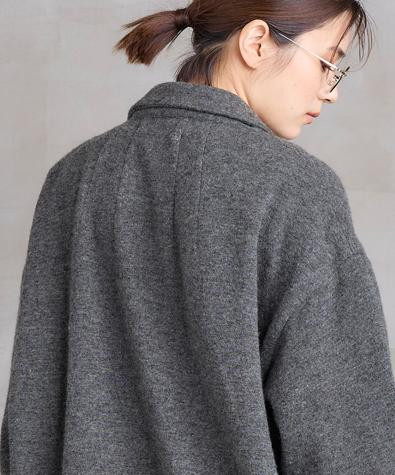 SETTO 23AW BARON COAT 着用イメージ03