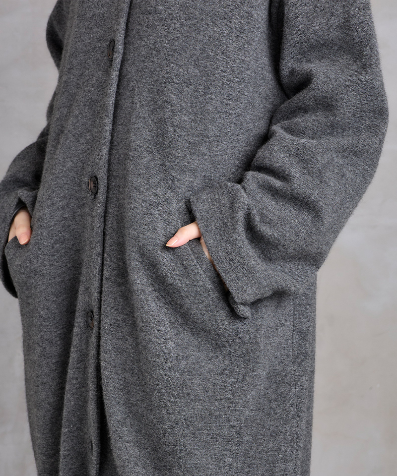 SETTO 23AW BARON COAT 着用イメージ04