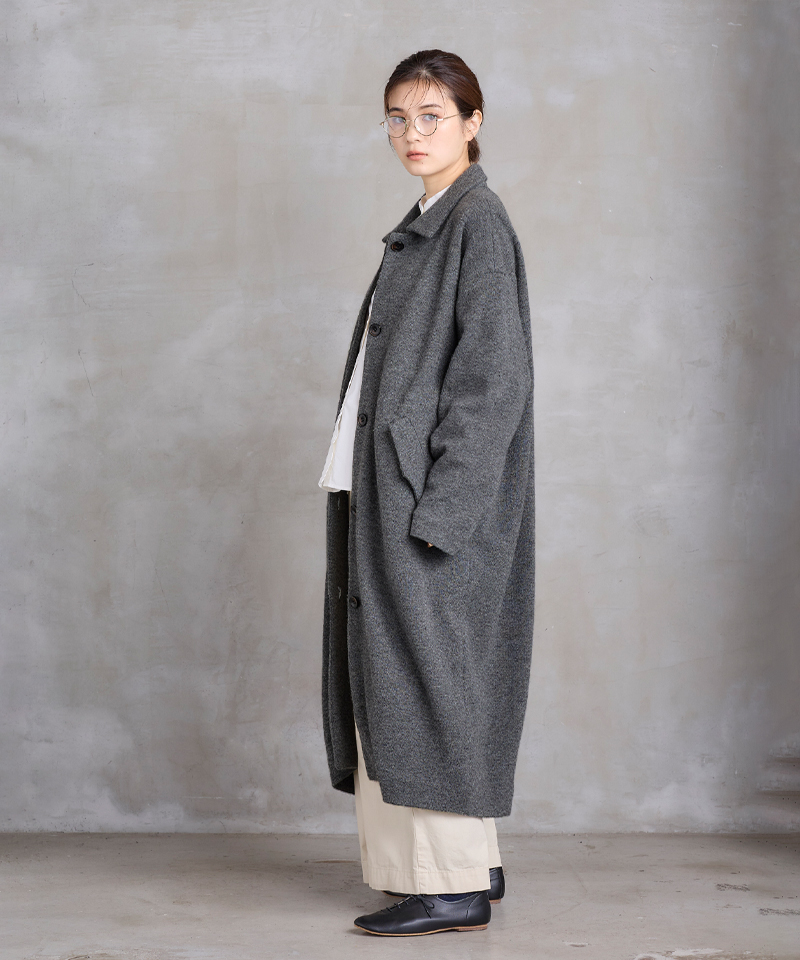 SETTO 23AW BARON COAT 着用イメージ05