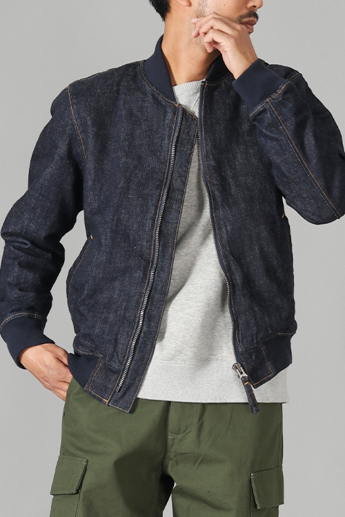 JAPAN BLUE JEANS　ボンバージャケット　Bomber Jacket　スタイリング04