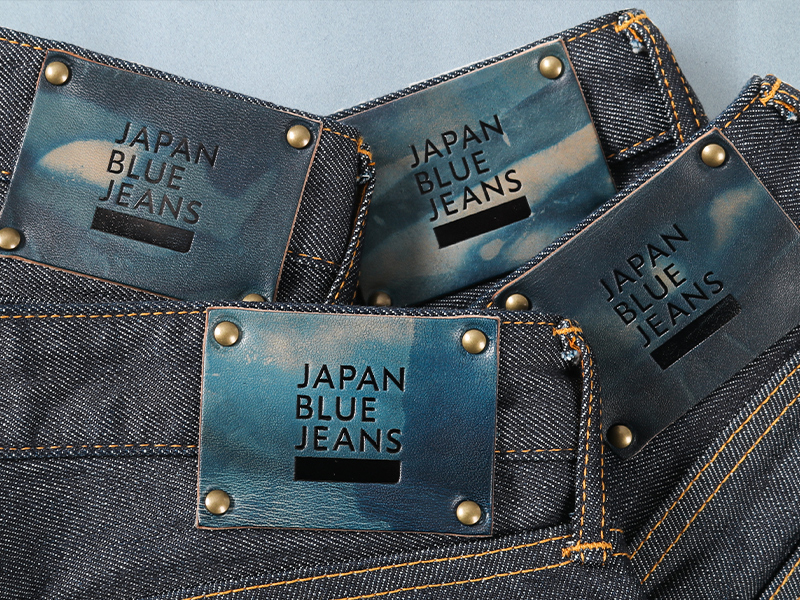 KOJIMA STORE LIMITED JEANS 児島店10周年ジーンズ　革パッチ