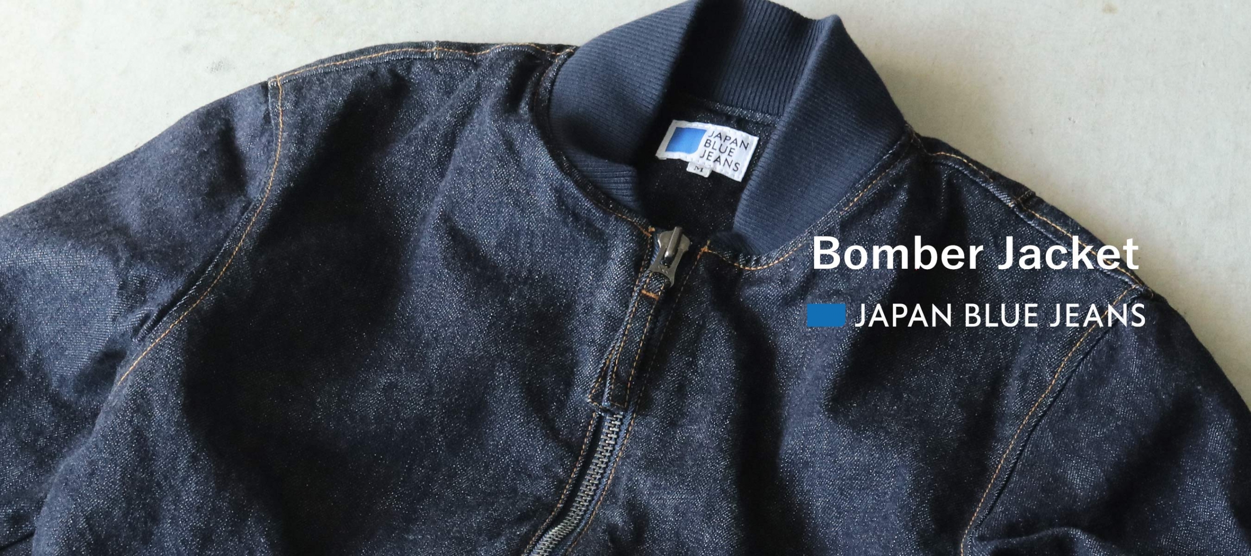 JAPAN BLUE JEANS　ボンバージャケット　Bomber Jacket
PC版webページ