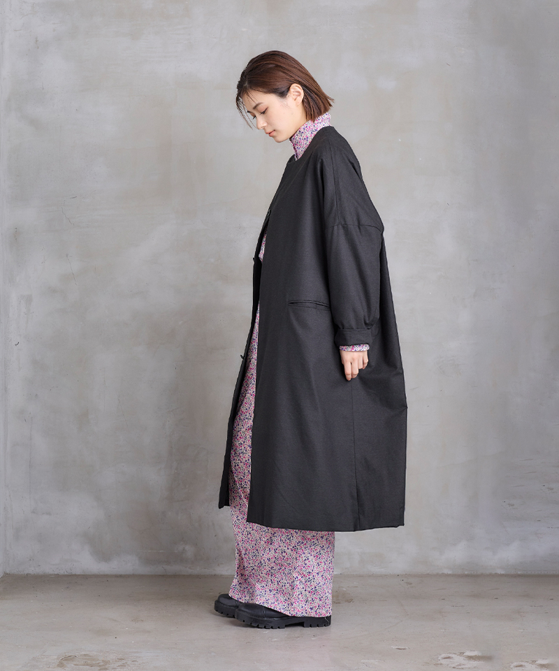 SETTO 23AW PORTE COAT 着用イメージ05