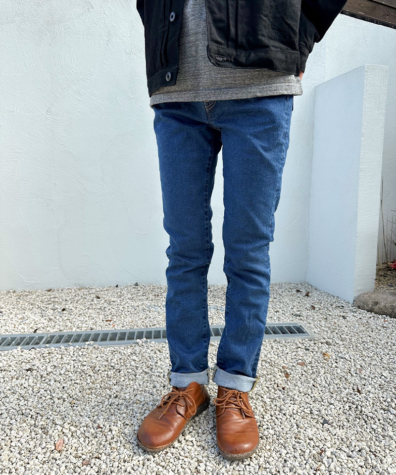 BLACK SELVEDGE JEANS CLASSIC STRAIGHT img03