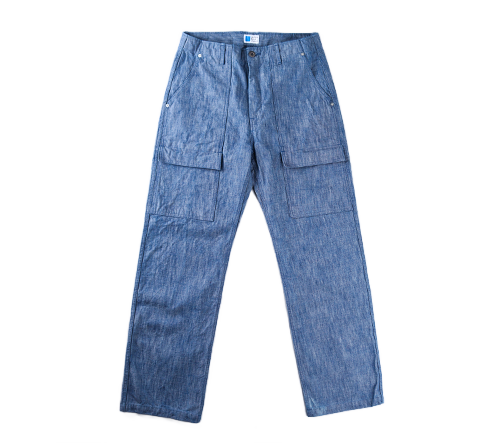 14oz Heavy Chambray Bush Pants 置き撮り