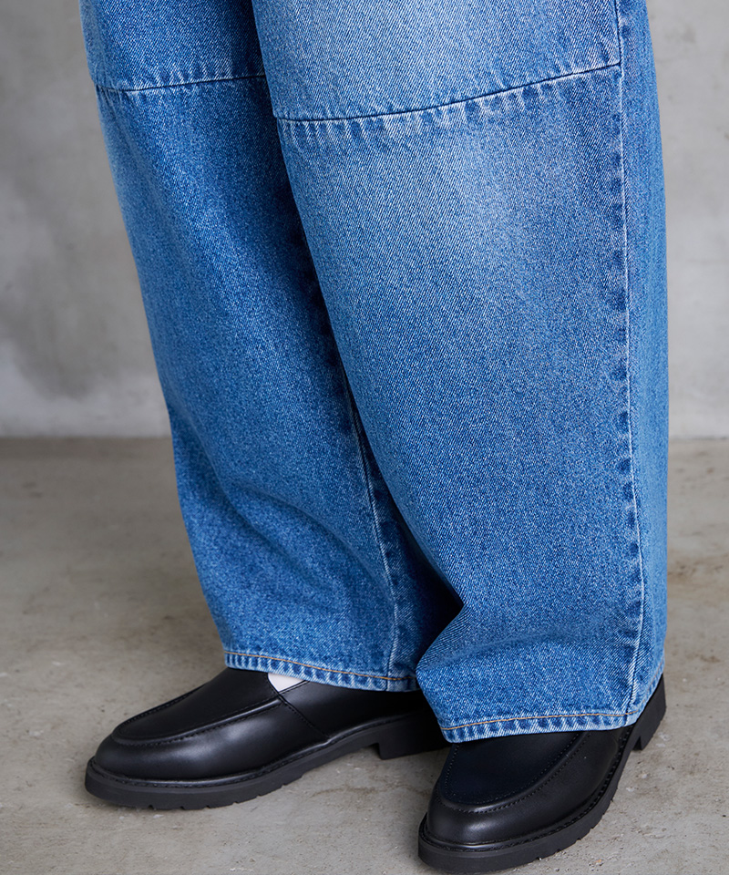 SETTO 11oz KNEE JEANS MID 着用イメージ04