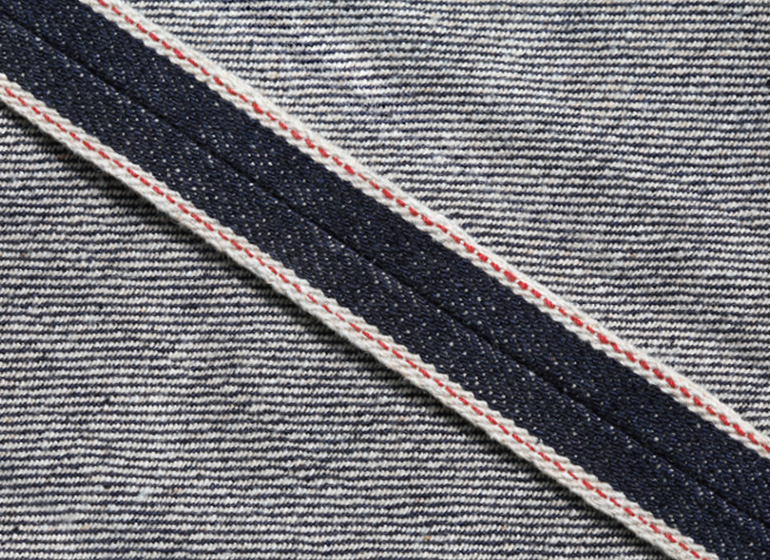 12.5oz ソフトデニム セルヴィッチ（アフリカ綿）
