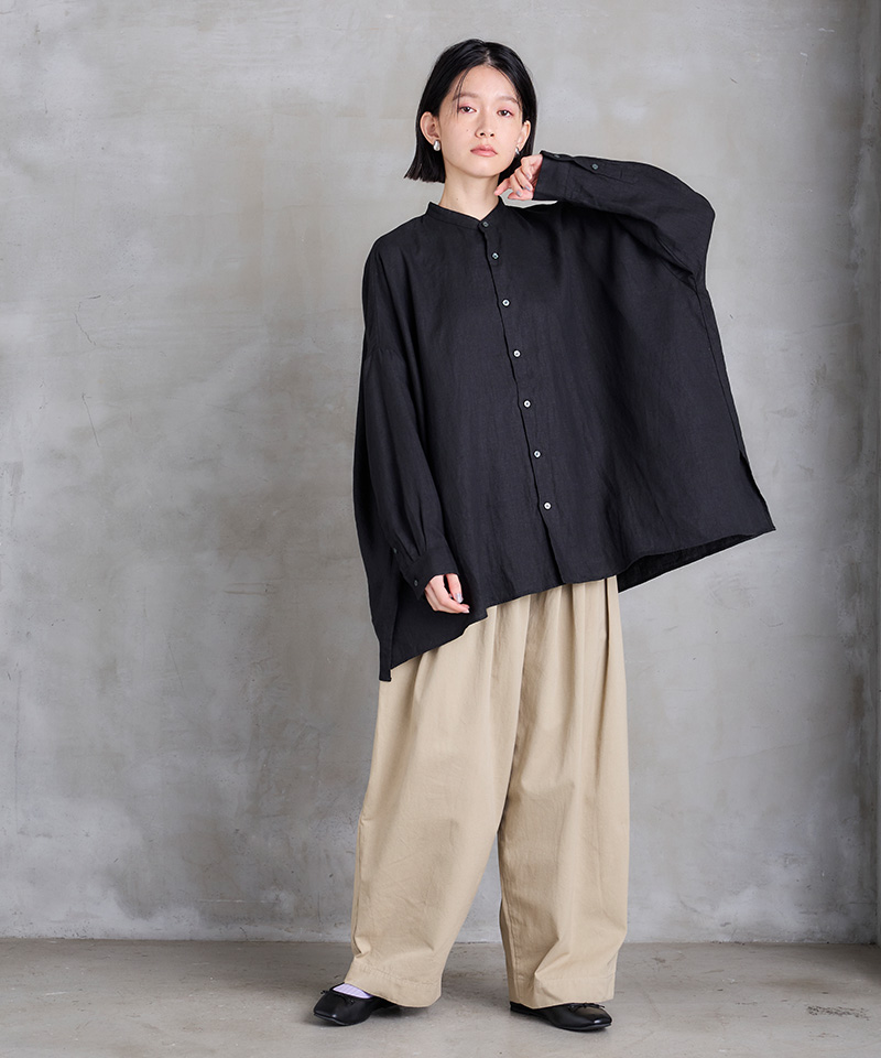 SETTO 24SS 東炊き　FARMS SHIRT 全身着用