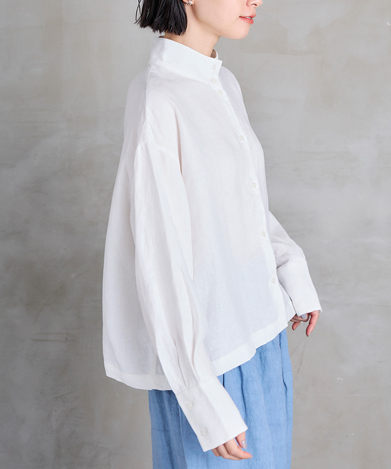 SETTO 24SS 東炊き　OKKAKE SHIRT 着用寄り