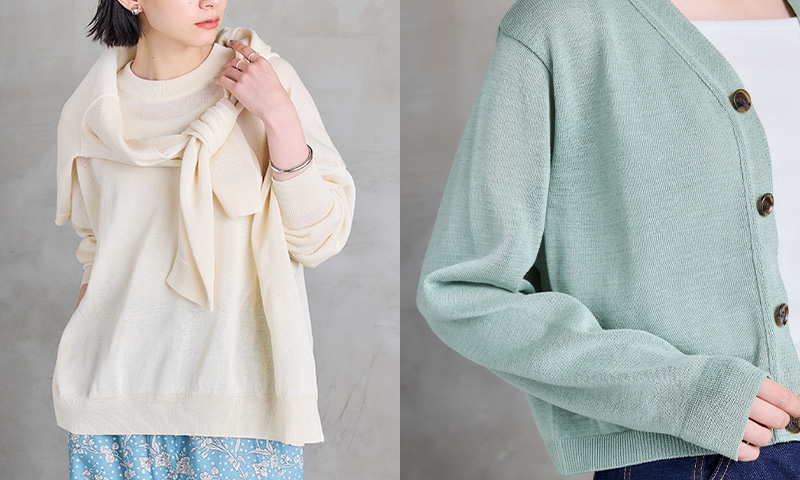 SETTO 24SS SHARI KNIT イメージ01