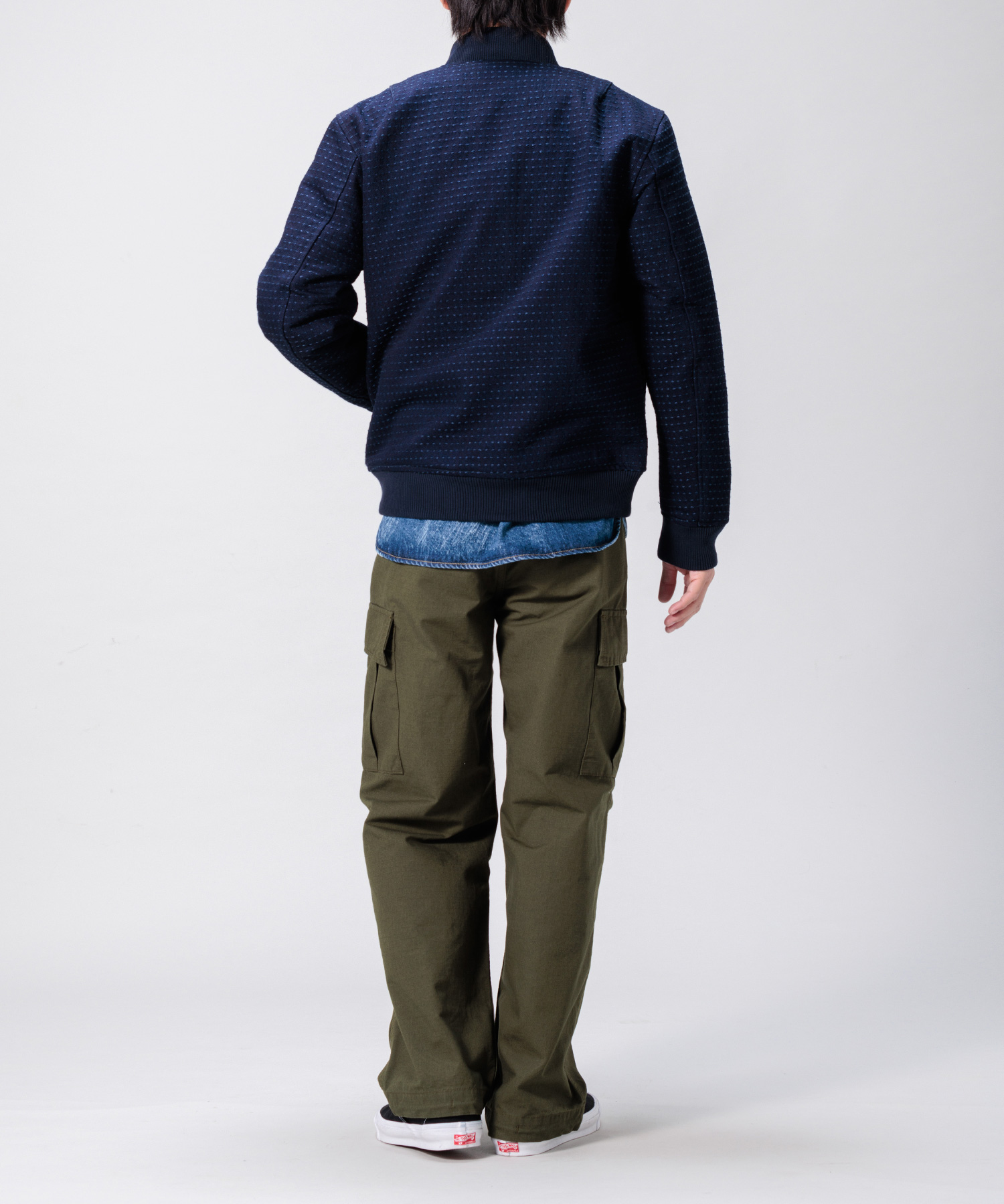 Sashiko Bomber Jacket Styling Photo5