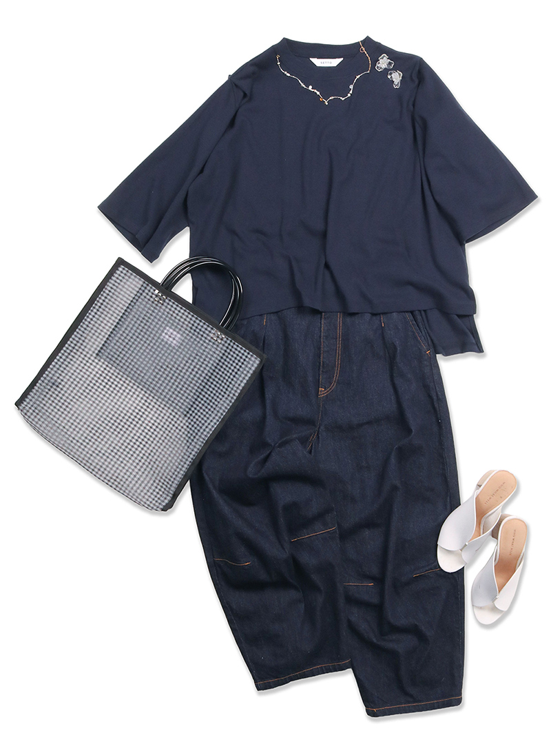 NAJA PANTSコーディネート