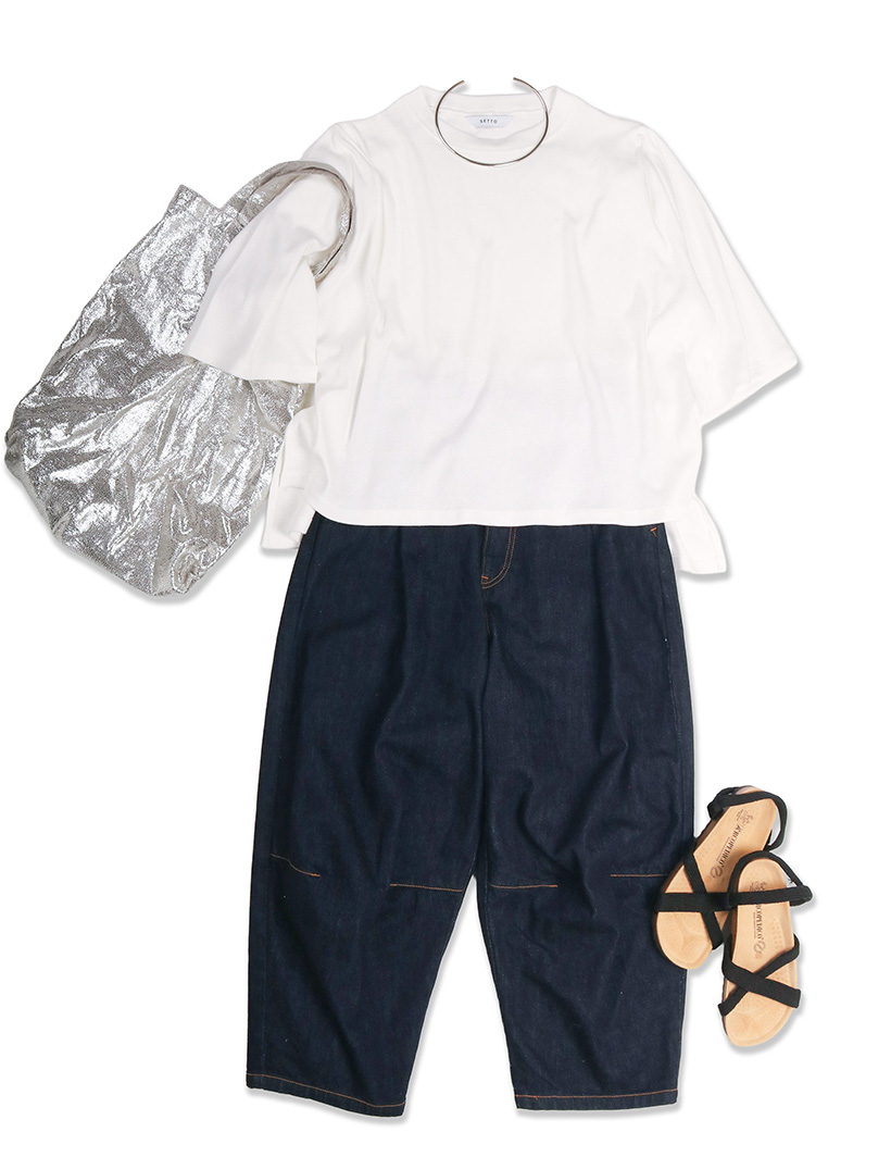 NAJA PANTSコーディネート