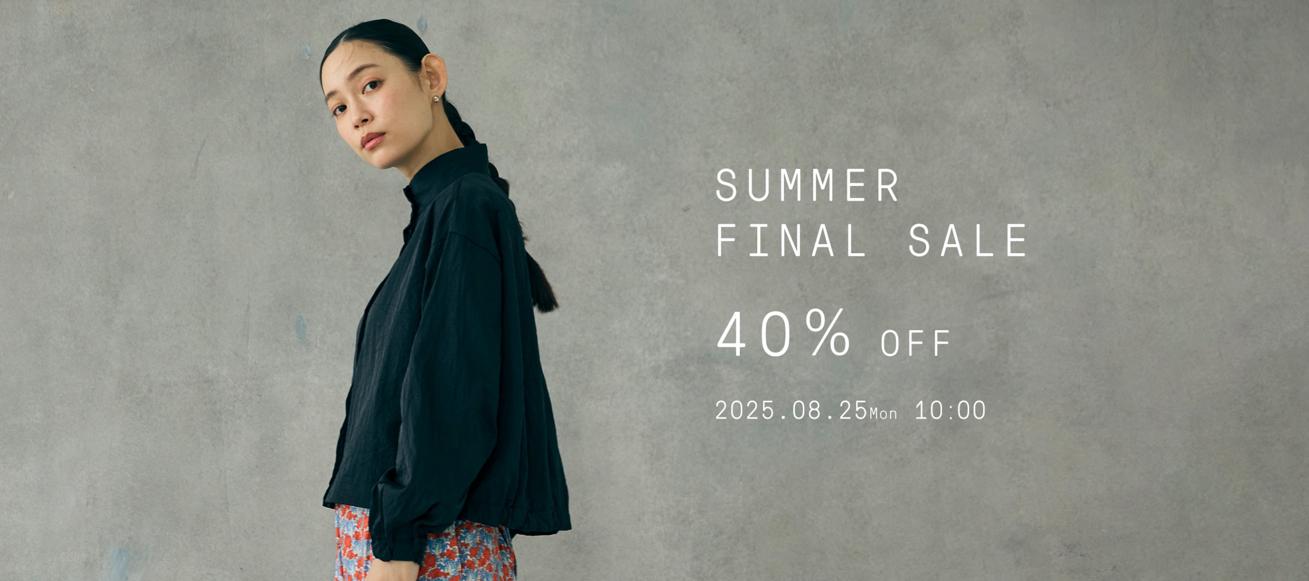 SETTO SUMMER FINAL SALE 40% OFF
