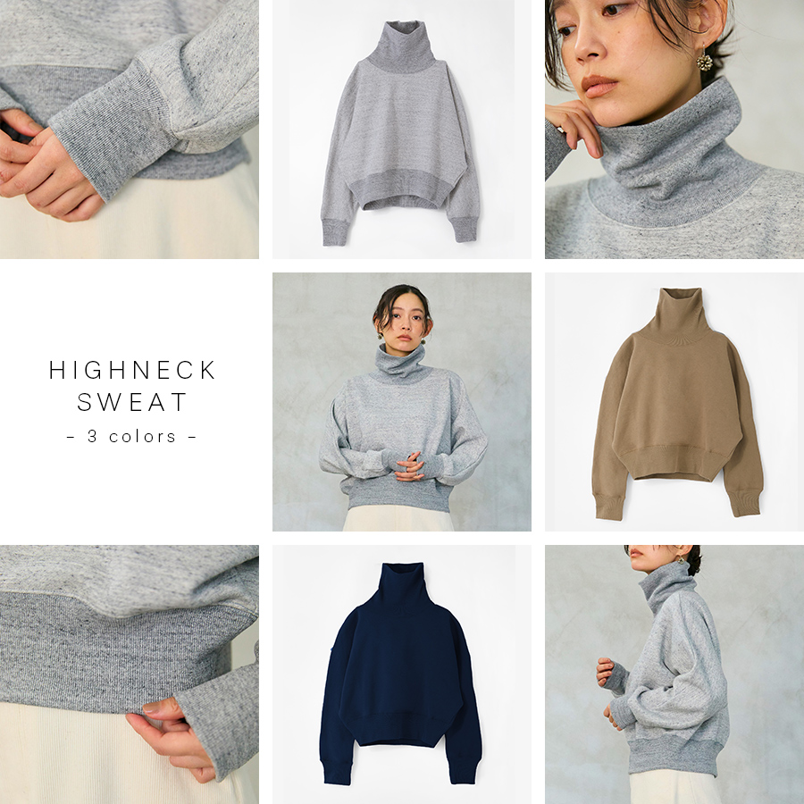 HIGHNECK SWEAT