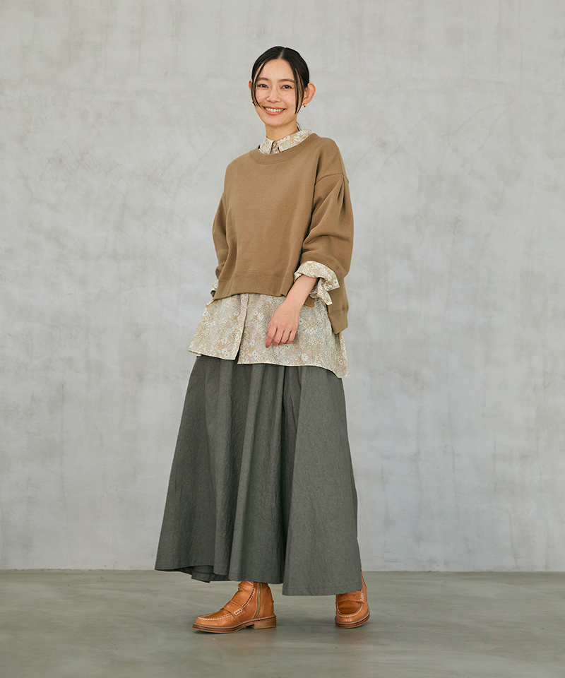 LAYER SWEATスタイリング