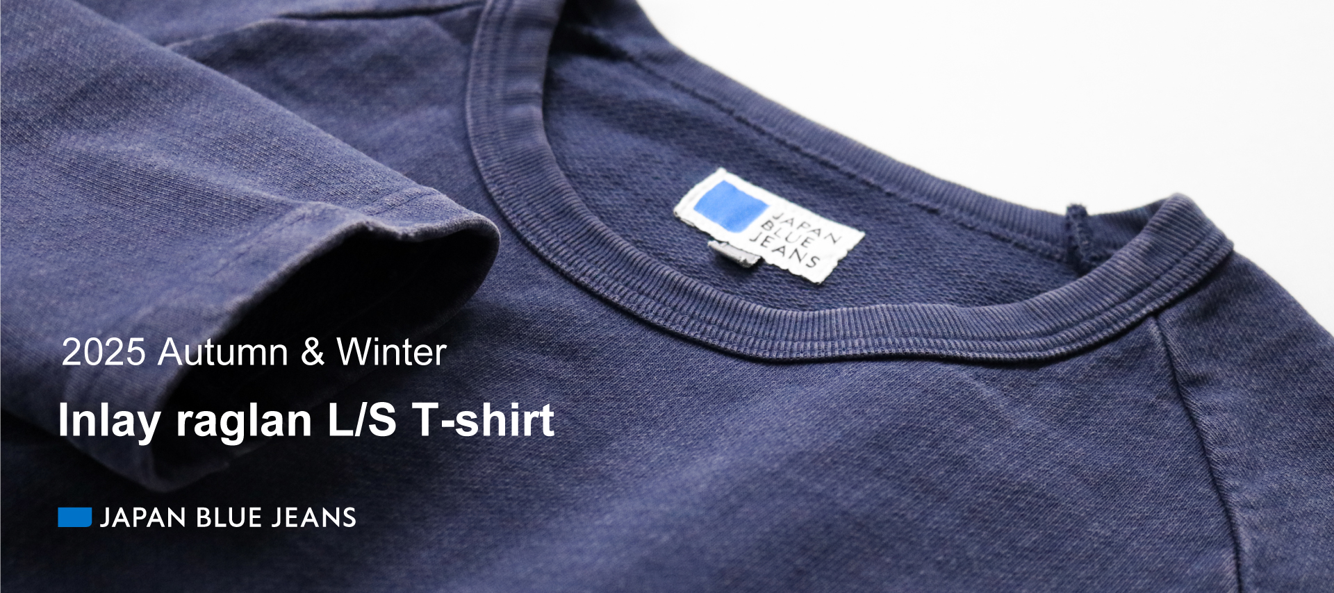 2025 Autumn ＆ Winter Inlay raglan LS T-SHirt