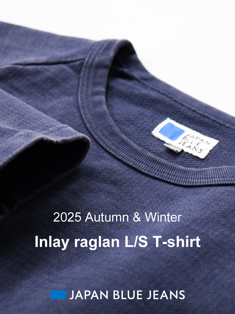 2025 Autumn & Winter Inlay raglan L/S T-shirt
