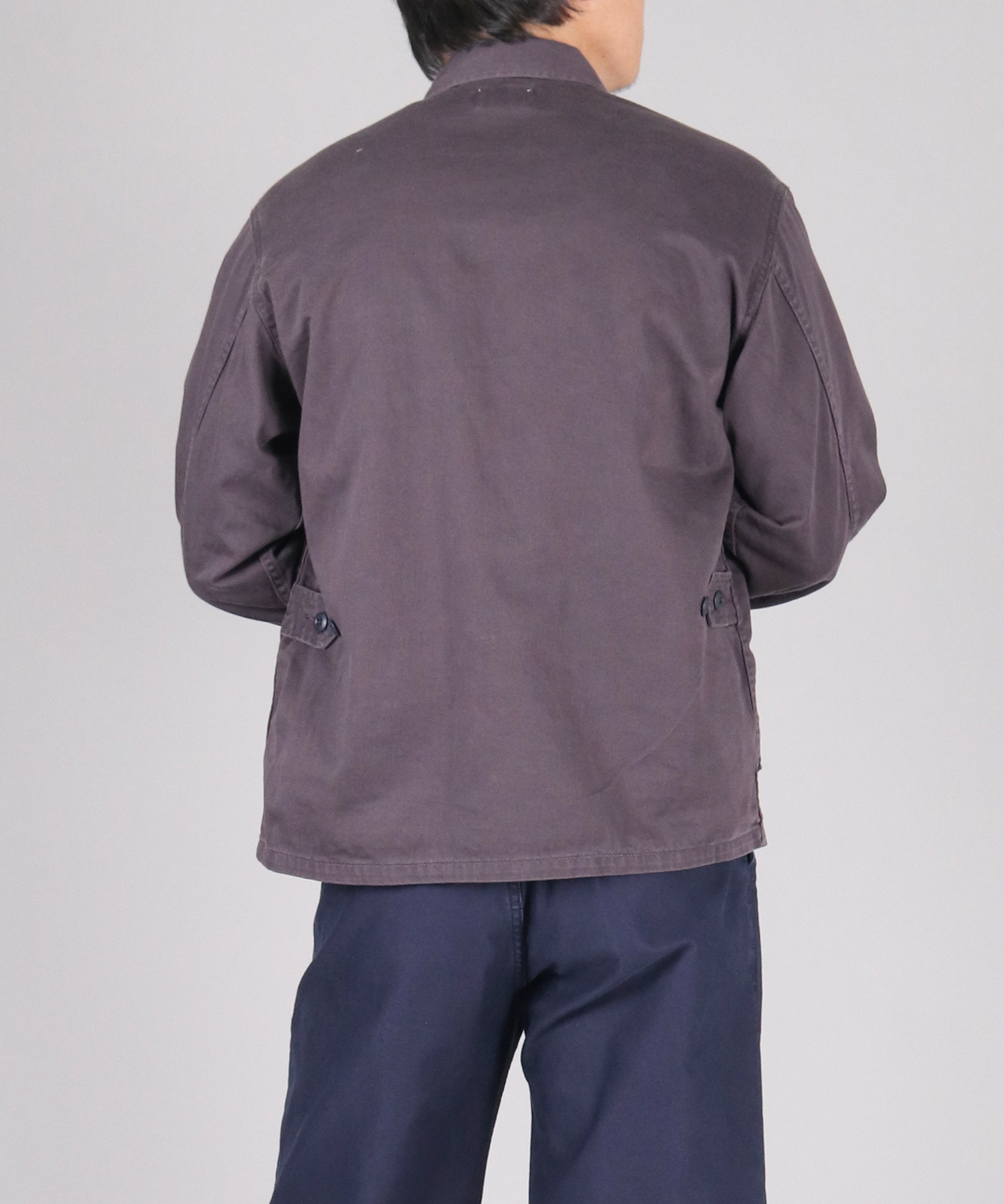 Fatigue Jacket 硫化染めルーズサテン