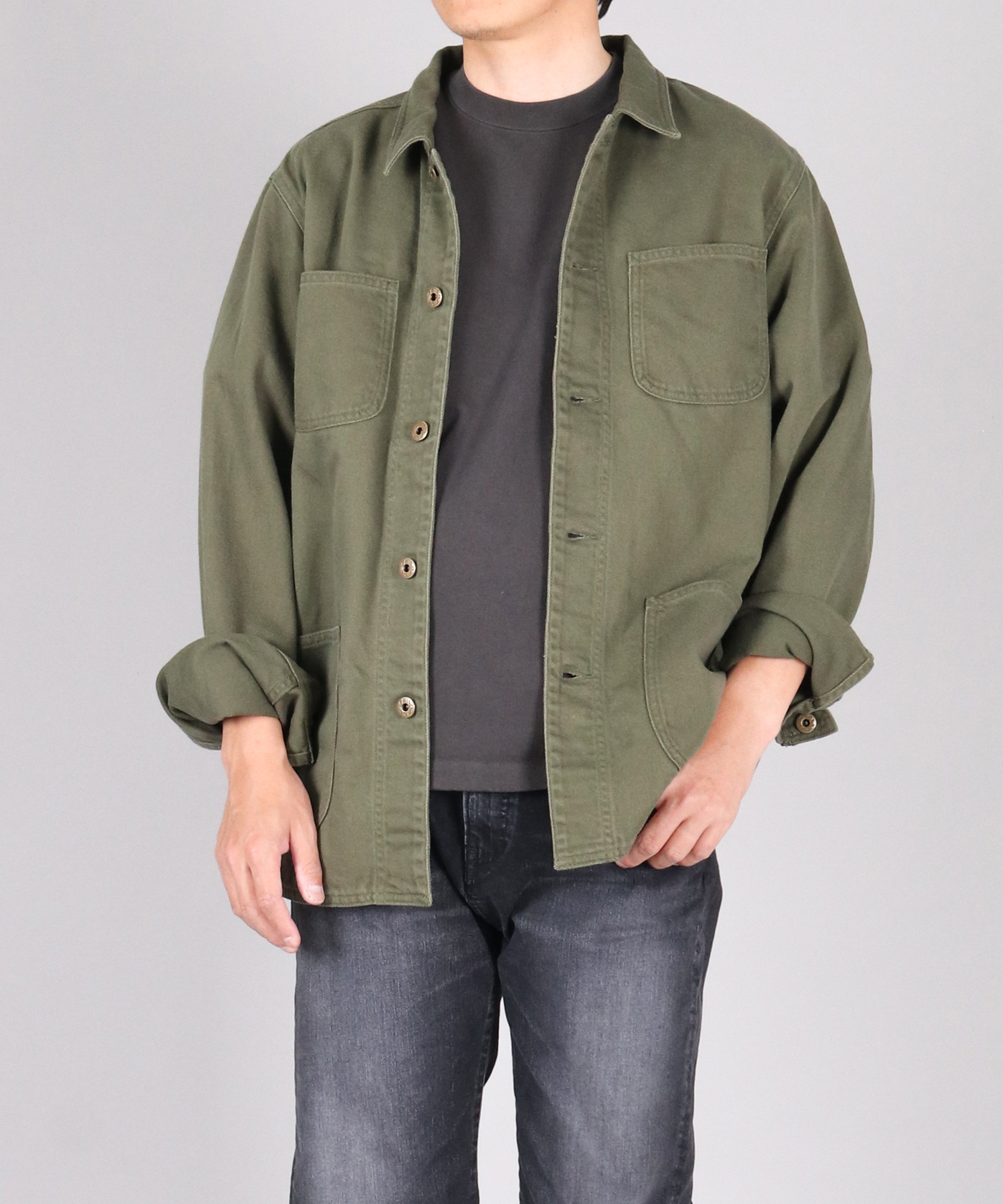 Cover All Jacket オーガニックドリル