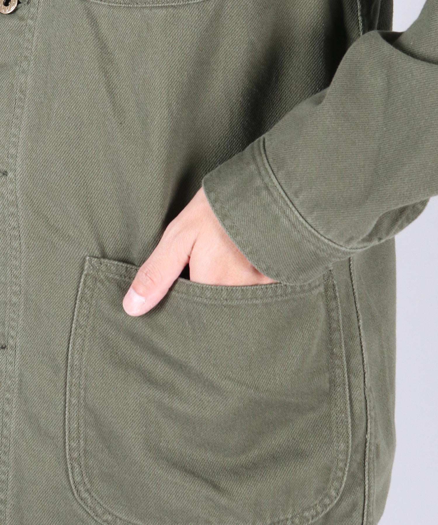 Cover All Jacket オーガニックドリル