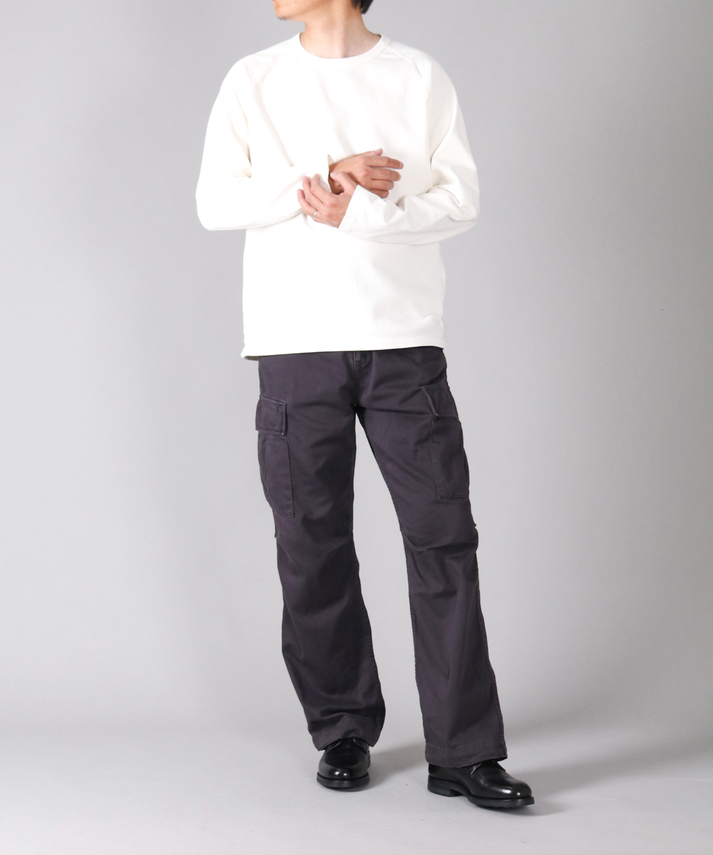 Inlay raglan L/S T-shirt