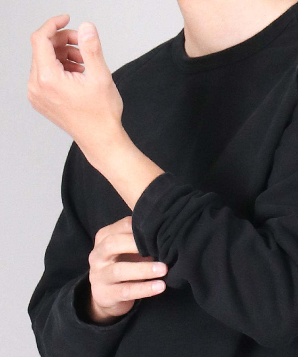 Inlay raglan L/S T-shirt