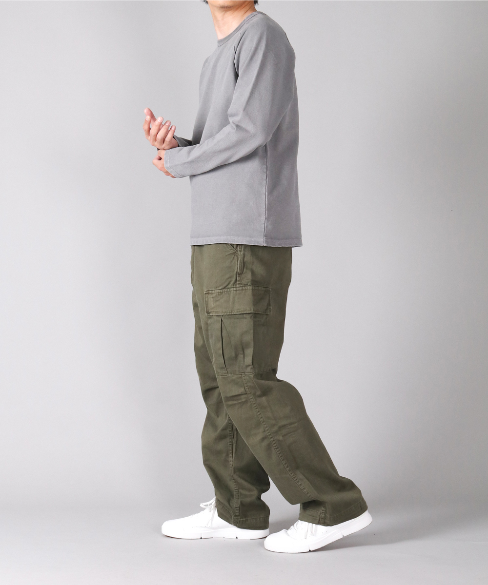 Inlay raglan L/S T-shirt