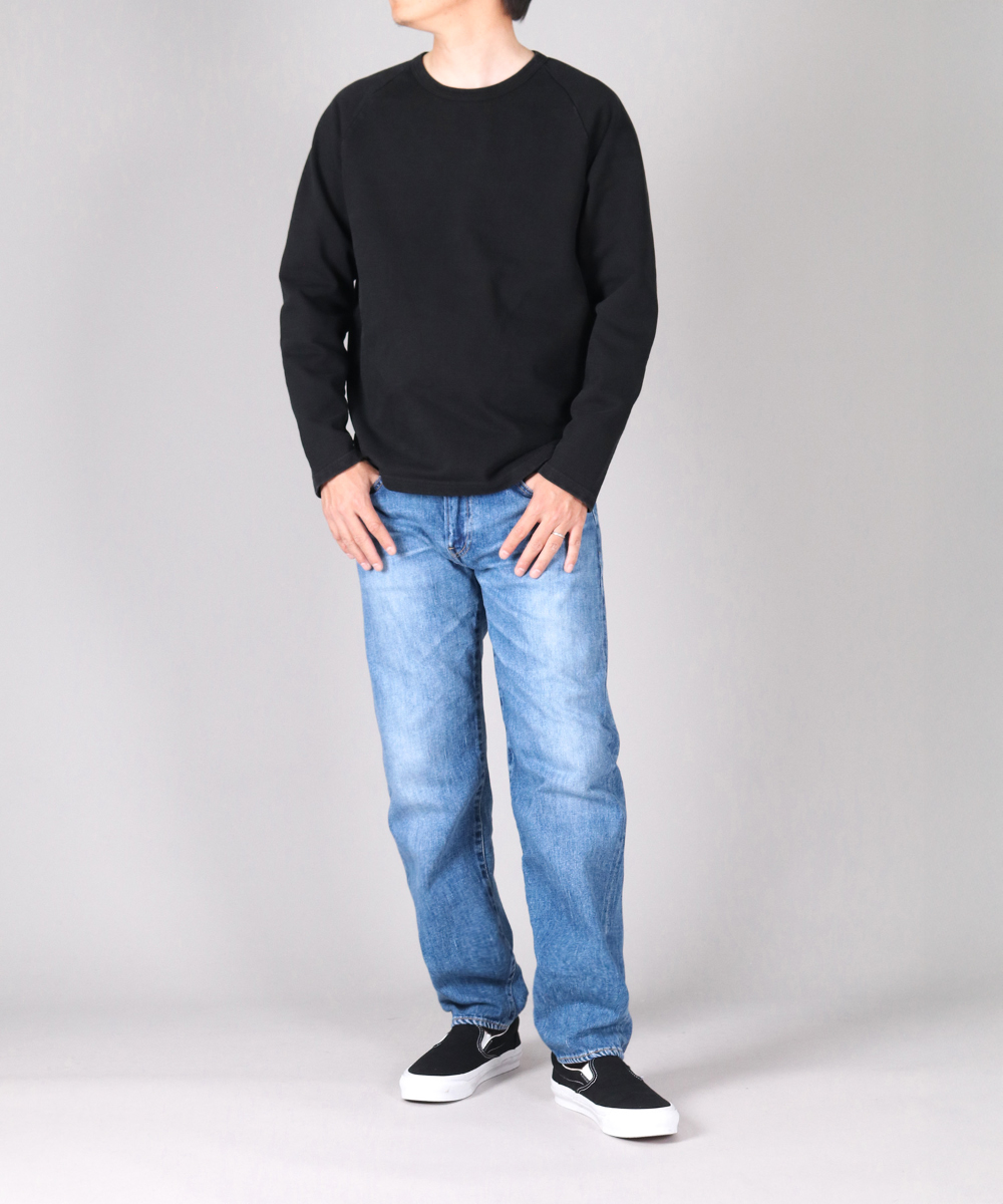 Inlay raglan L/S T-shirt